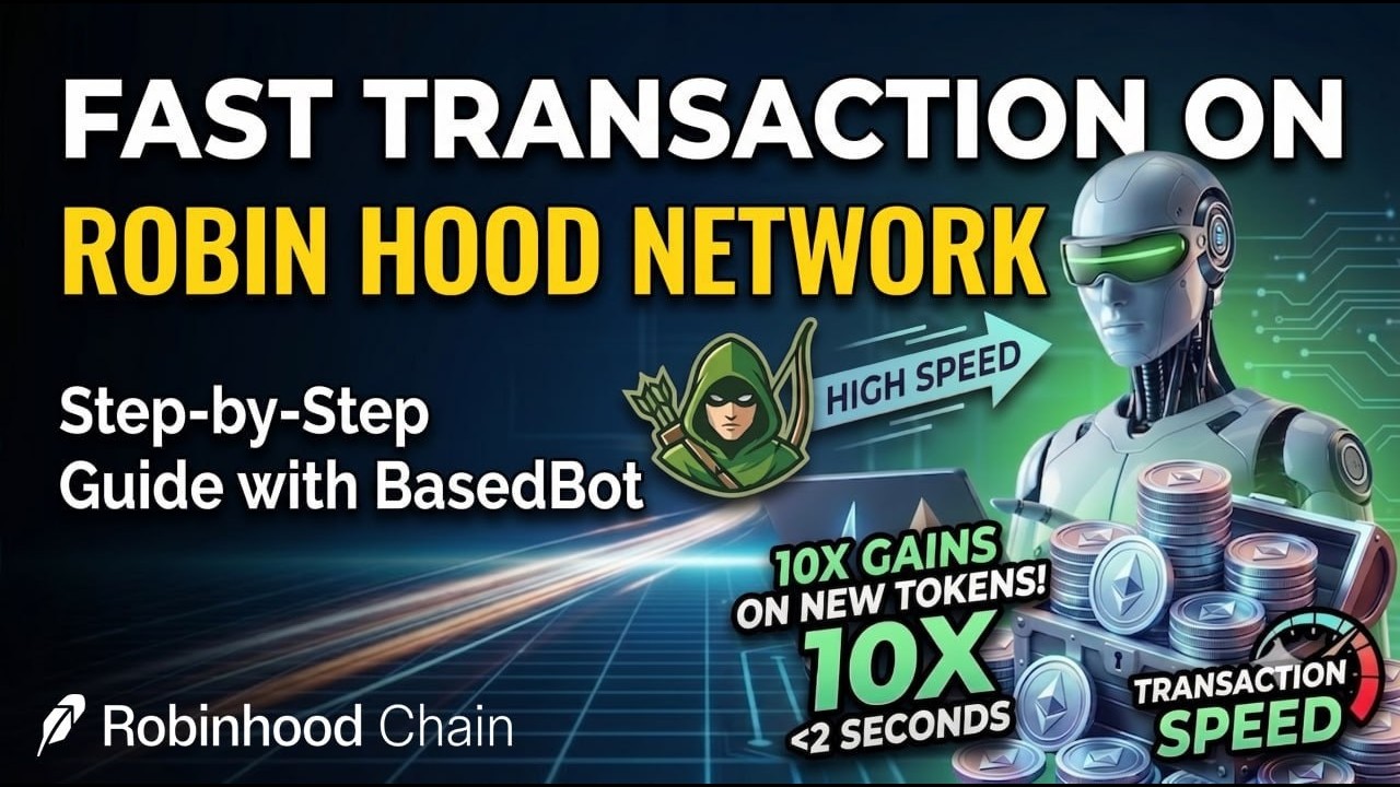 Robinhood Chain Trading Bot Tutorial | How to Buy & Sell Tokens in 2 Seconds!