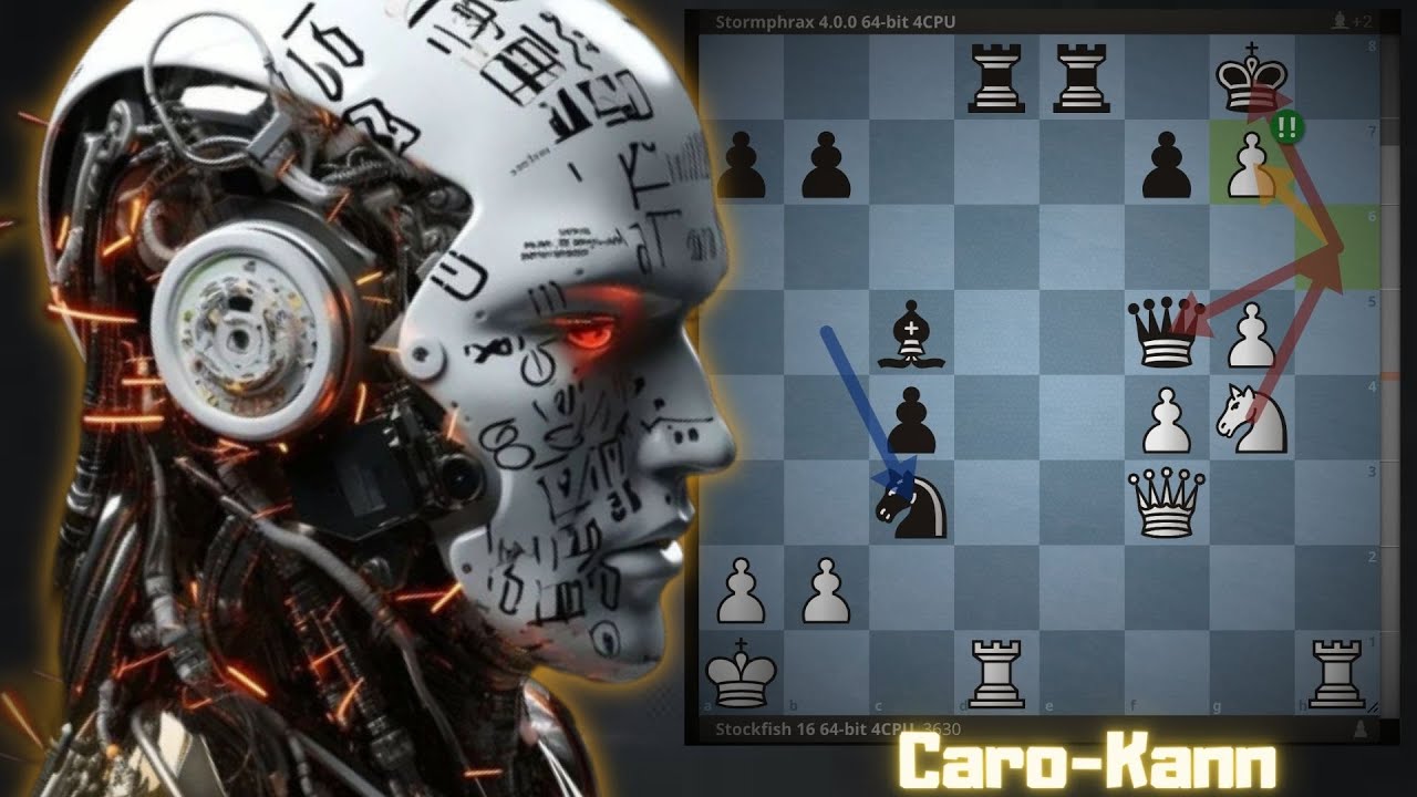 Stockfish 16 показывает ЛУЧШИЙ СПОСОБ победить защиту Каро-Канн!