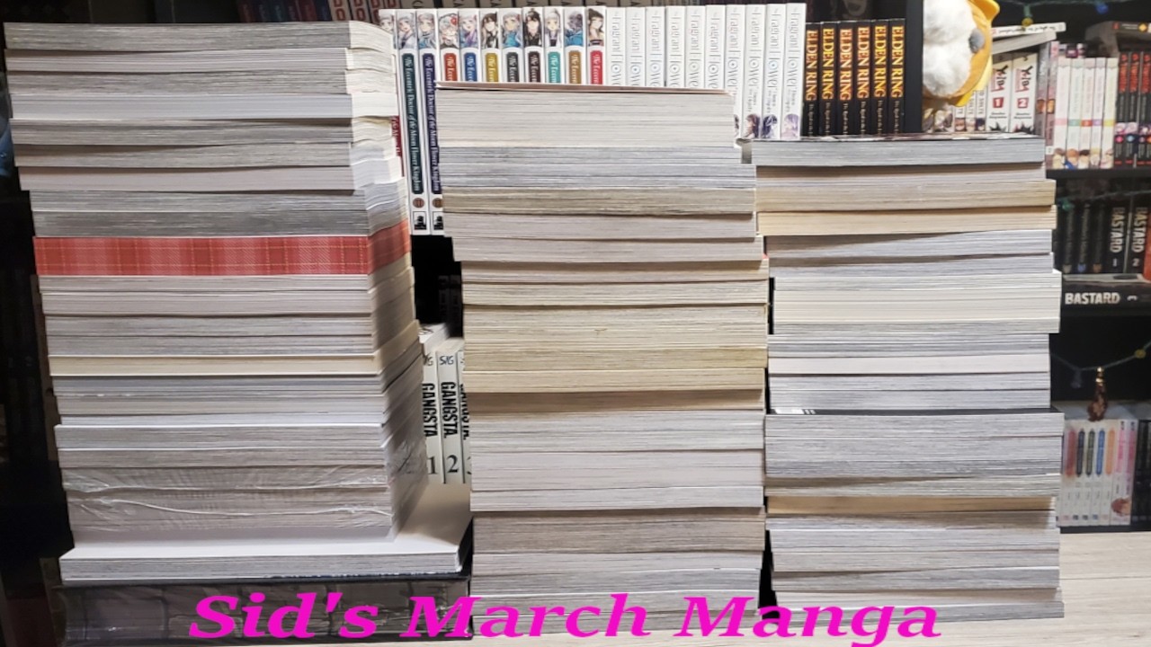 Mega March Manga Haul ~Sidney~