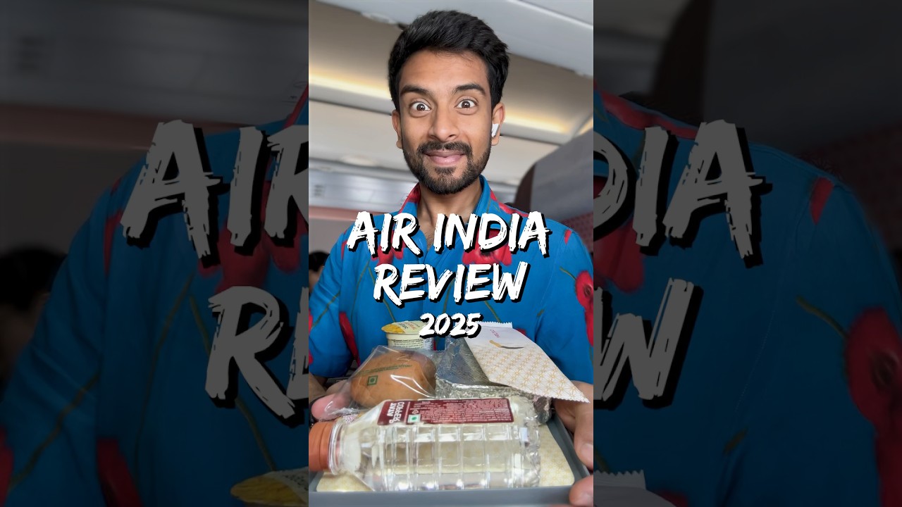 Early By 35 Minutes?! Shocking Air India Experience!! ✈️🍳