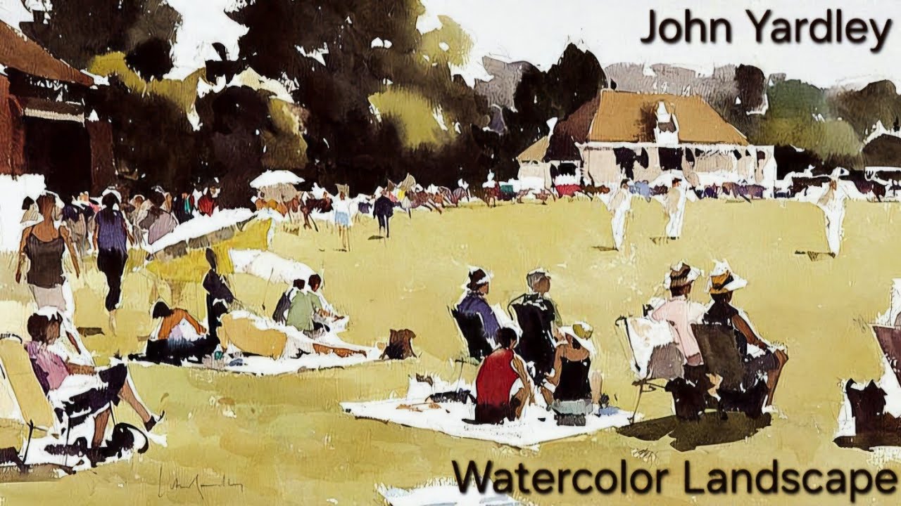 Watercolor Landscape Paintings Artist John Yardley - Slidwahow