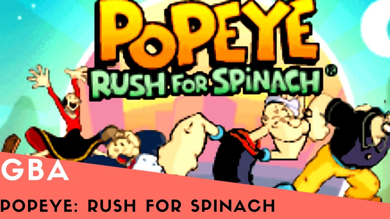 GBA Longplay #22: Popeye: Rush For Spinach