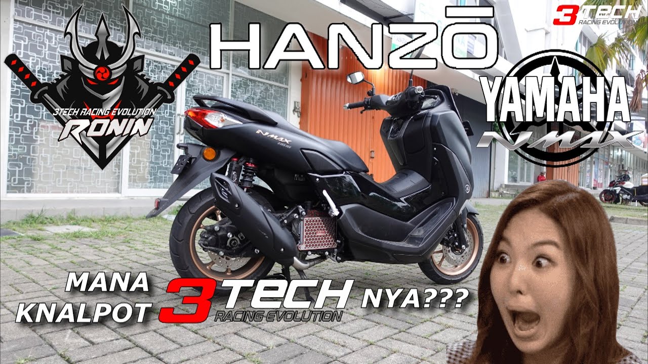 Ronin Hanzo - Yamaha Nmax #knalpot3suara #3techracingevolution