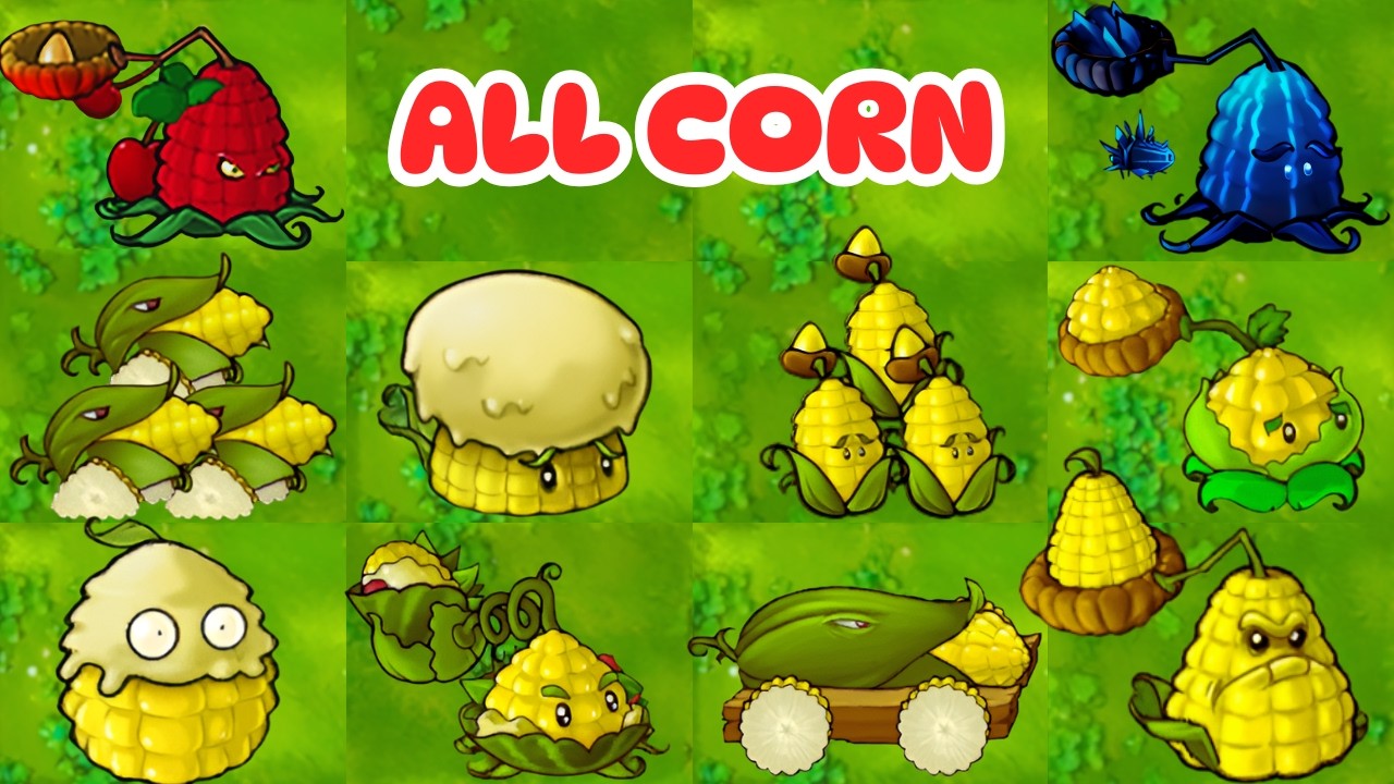 PvZ1 Fusion 3.4 Challenge-All Corn | Ultimate Peashooter