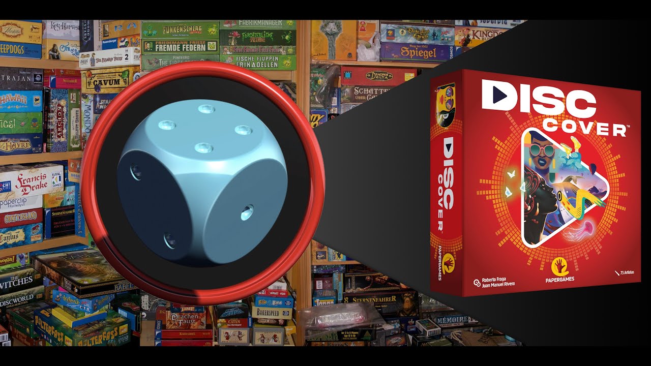 Disc Cover - Como Jogar e Unboxing