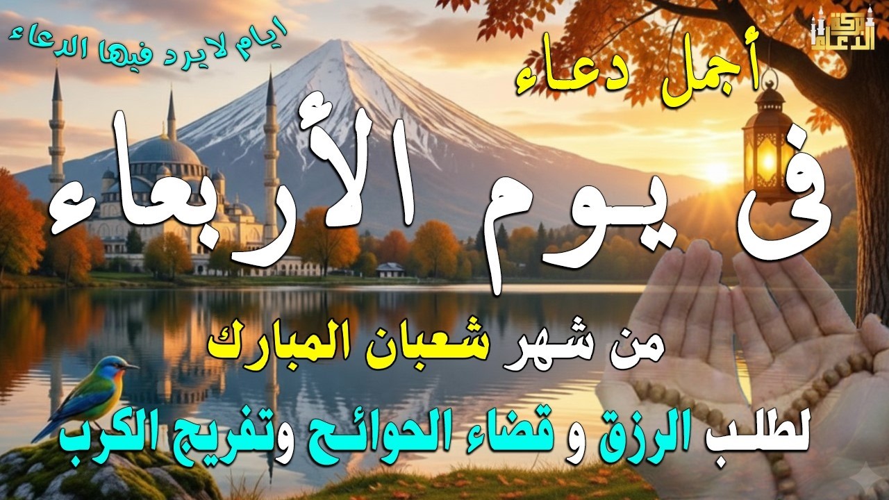 دعاء في يوم الأثنين لطلب الرزق وقضاء الدين وتفريج الهم وتيسير الأمور باذن الله🎧😌