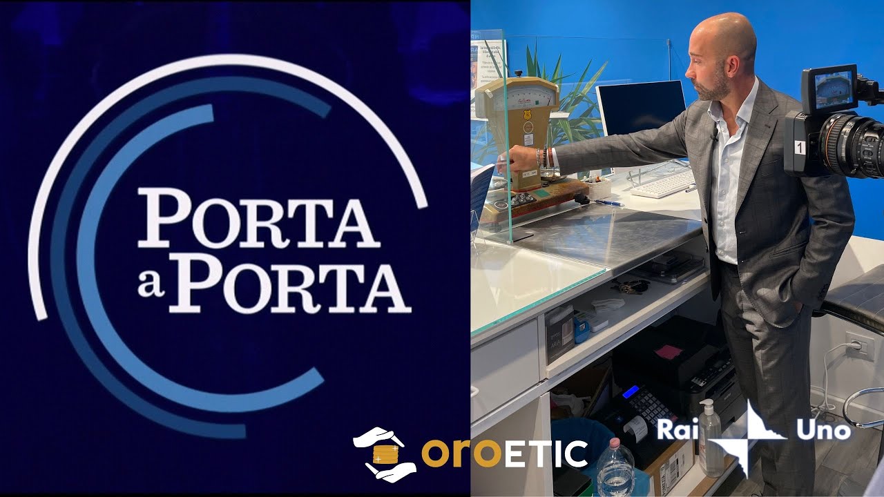 Compro Oro tra Covid e Guerra: David Campomaggiore di OroEtic ne parla a Porta a Porta su Rai Uno