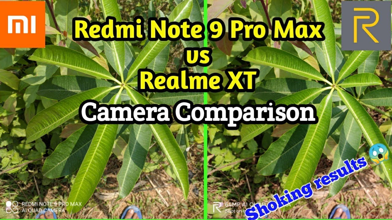 Redmi Note 9 Pro Max vs Realme XT Camera Comparison | Note 9 pro Max Camera Review |Tech 4 camera