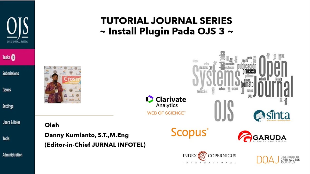 Tutorial Journal Series 3 - Install Plugin di OJS 3