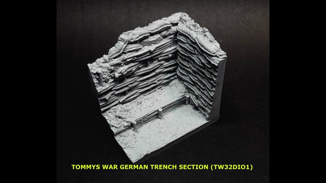 TOMMY'S WAR GERMAN TRENCH 1916-18 (TW32DIO1)