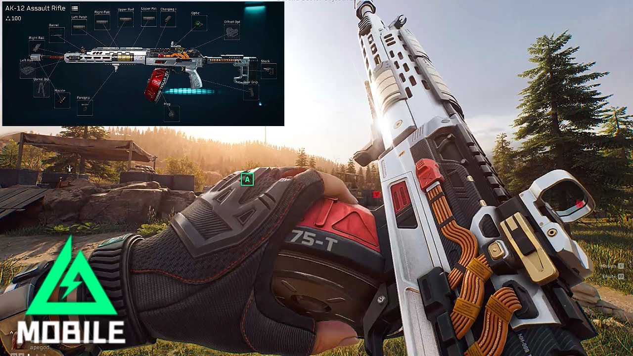 DELTA FORCE MOBILE #1 Operator Kills AK-12 Gameplay