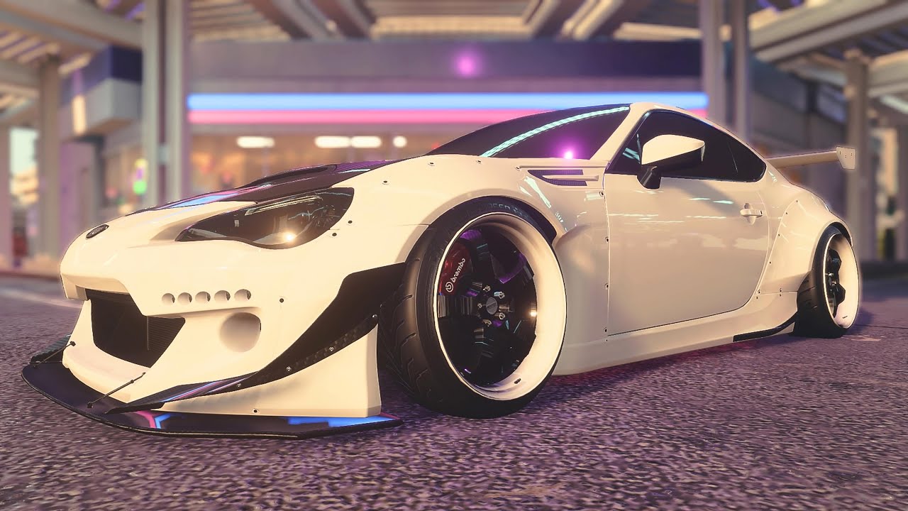 The ROCKET BUNNY SUBARU BRZ (NFS HEAT CUSTOMIZATION)