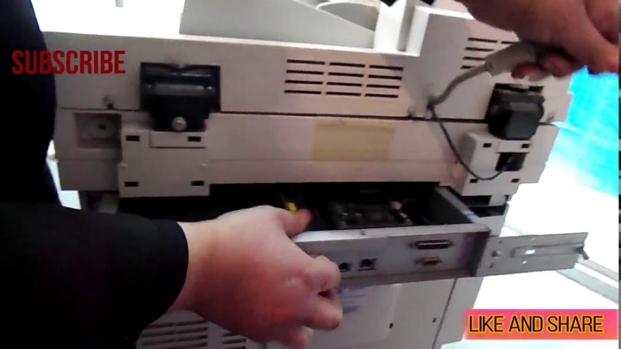 white screen problem solved xerox 5755/5765/5775/5790/5855/5875/5890   photocopier machine