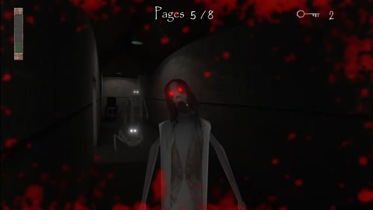 Slendrina Asylum Recreated Hard Mode With Slendrina's Child  , Granny And Grandpa Failed Run :( 