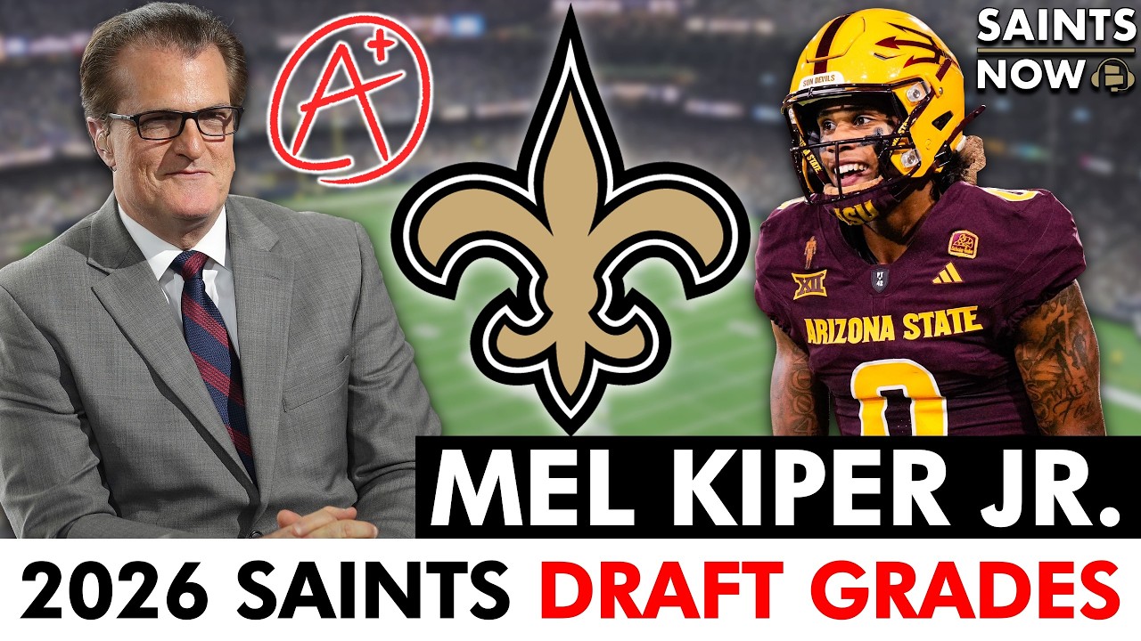 ✏️Mel Kiper&rsquo;s 2026 NFL Draft Grades For The New Orleans Saints