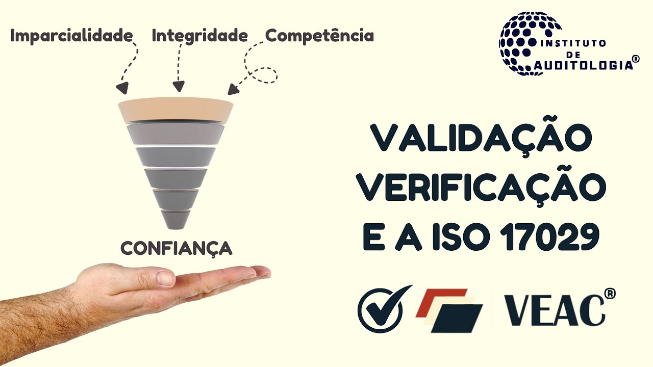 Validação, Verificação, a ISO 17029 e o VEAC
