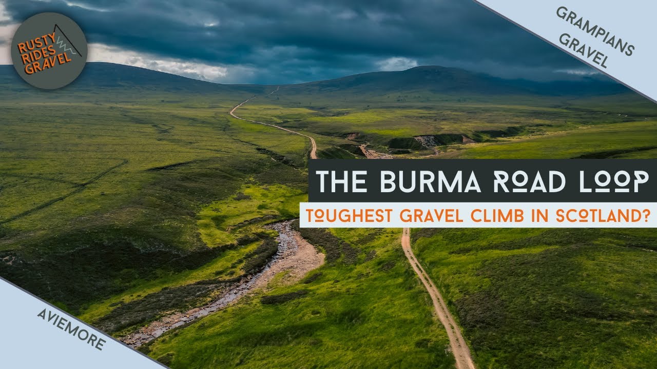 A Mega Climb! | Gravel Cycling The Burma Road Route