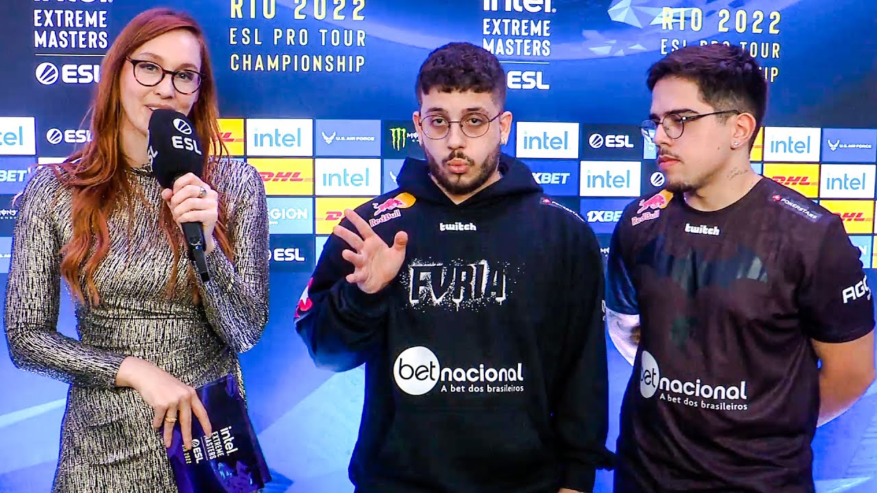 FURIA KSCERATO & yuurih - Interview before Quarter-Final vs NaVi | IEM RIO MAJOR 2022 | CSGO