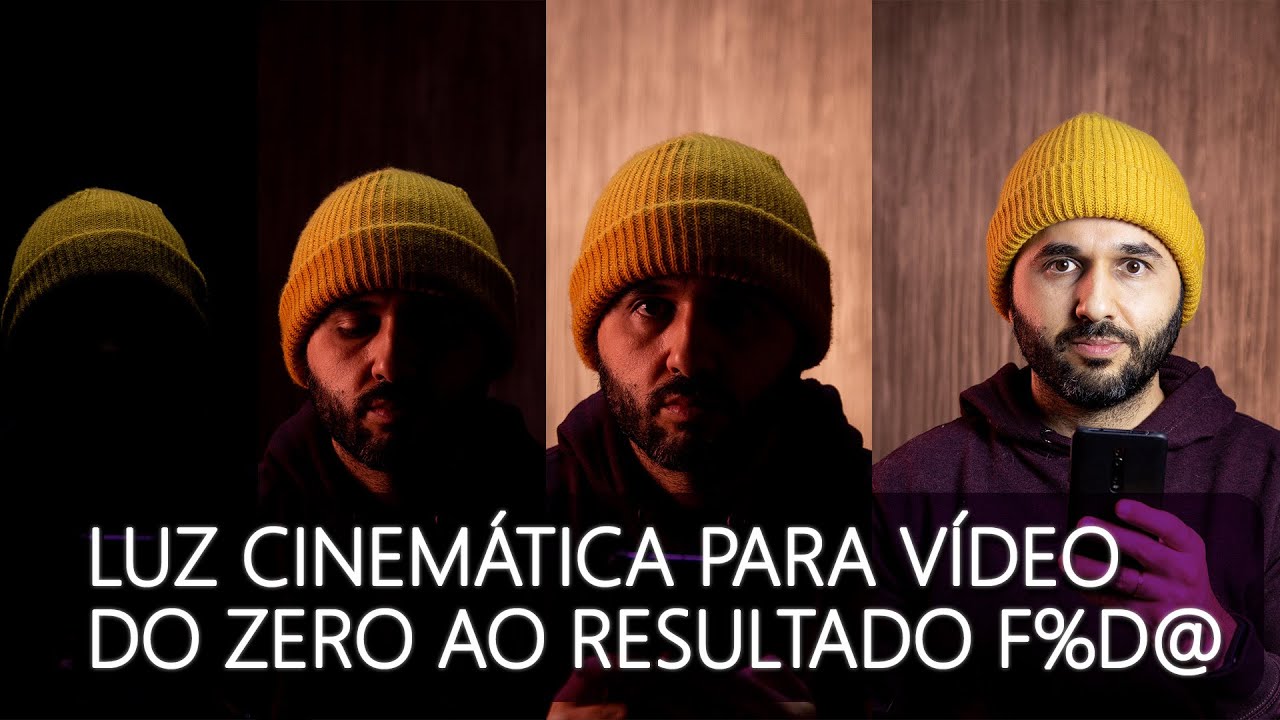 SAIBA COMO MONTAR UMA LUZ CINEM&Aacute;TICA PRA V&Iacute;DEO DO ZERO - #SOFTBOX #LUZDEVIDEO #PAULOLIMA