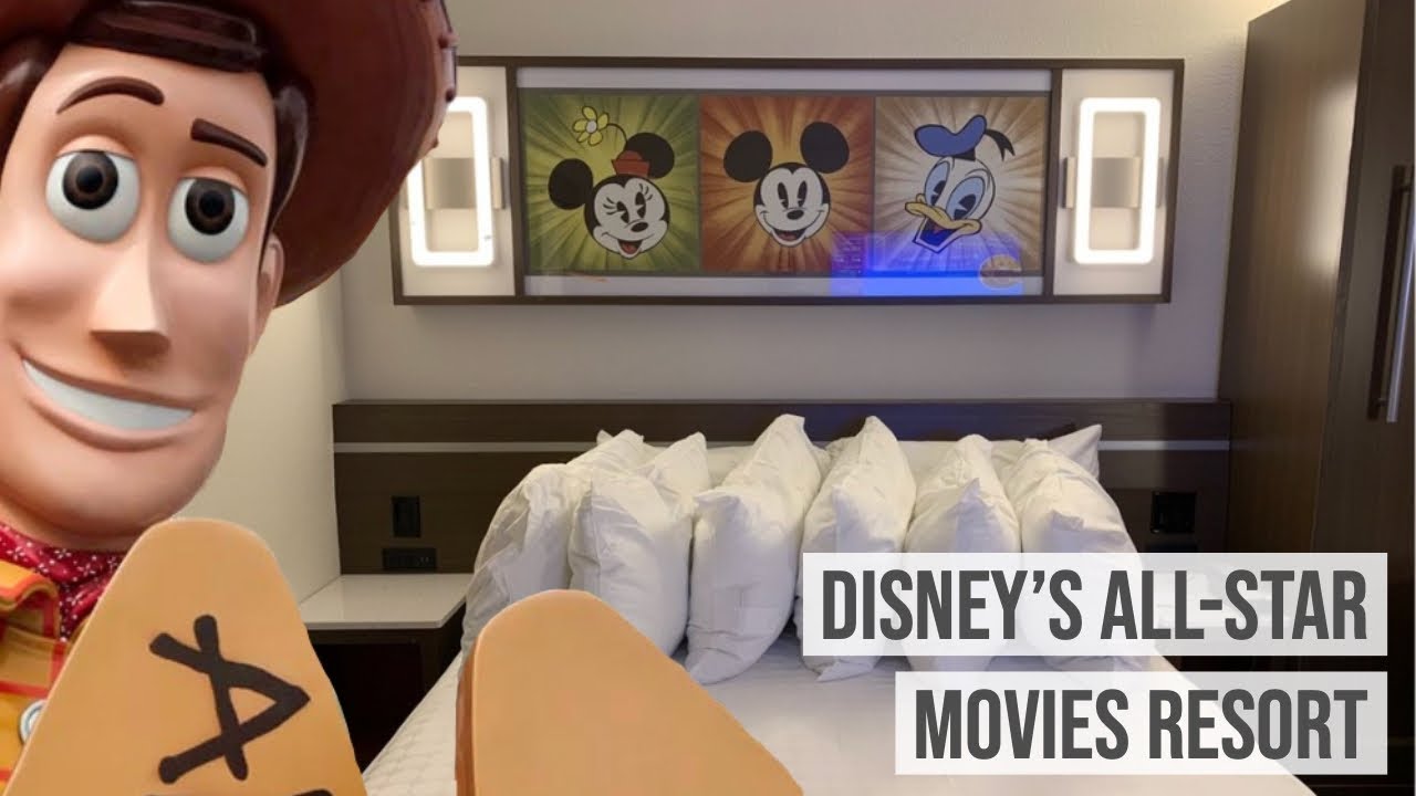 Refurbished Room Tour at Disney's All-Star Movie Resort
