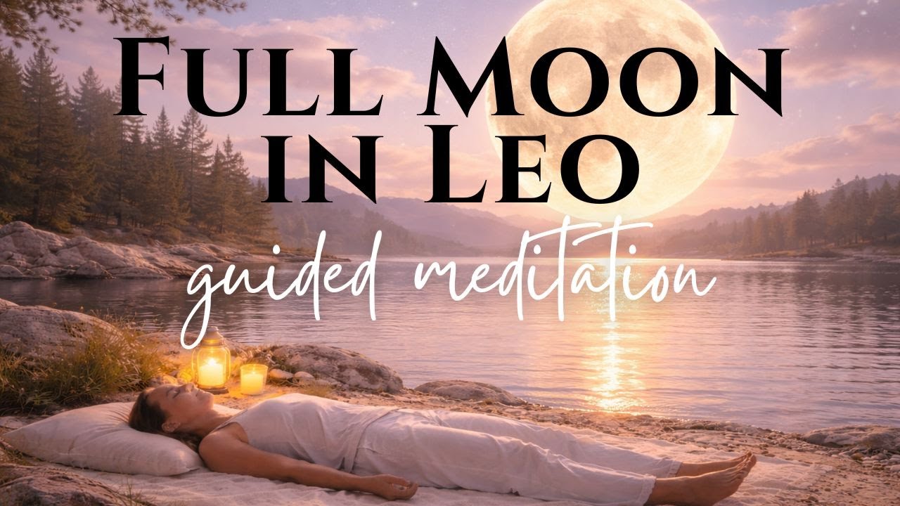 Full Moon in Leo Meditation | Lunar Medicine for Heart Healing