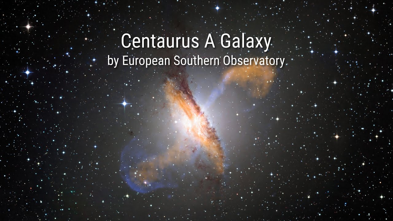 Centaurus A Galaxy by European Southern Observatory