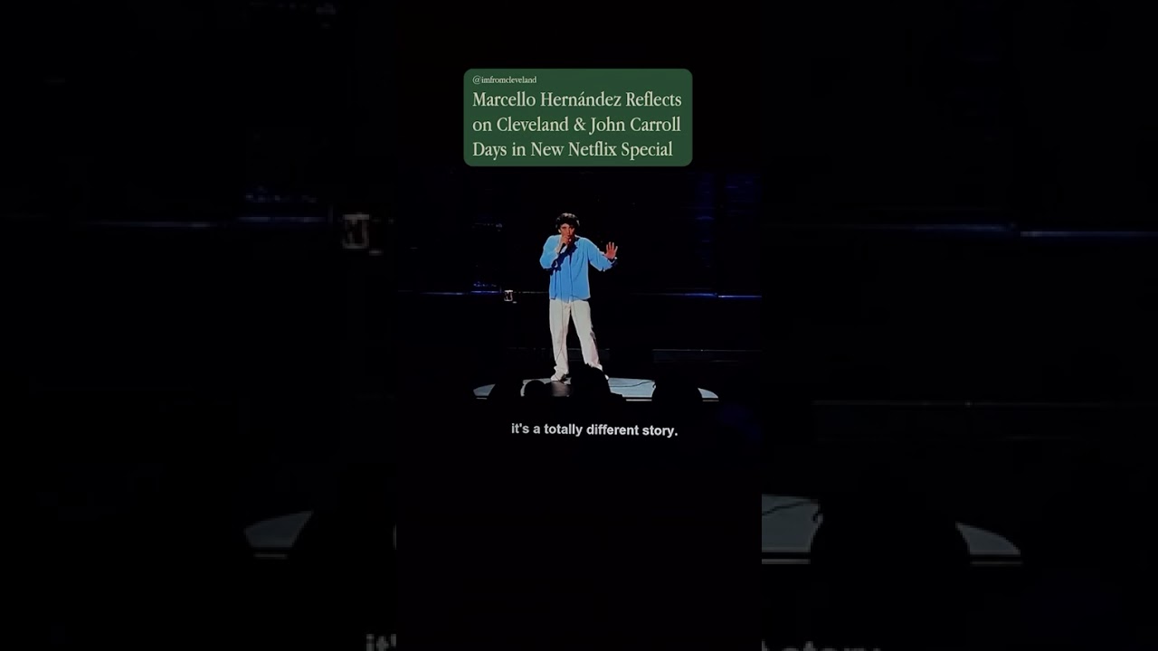 Marcello Hern&aacute;ndez reflects on Cleveland in new Netflix Special 📺