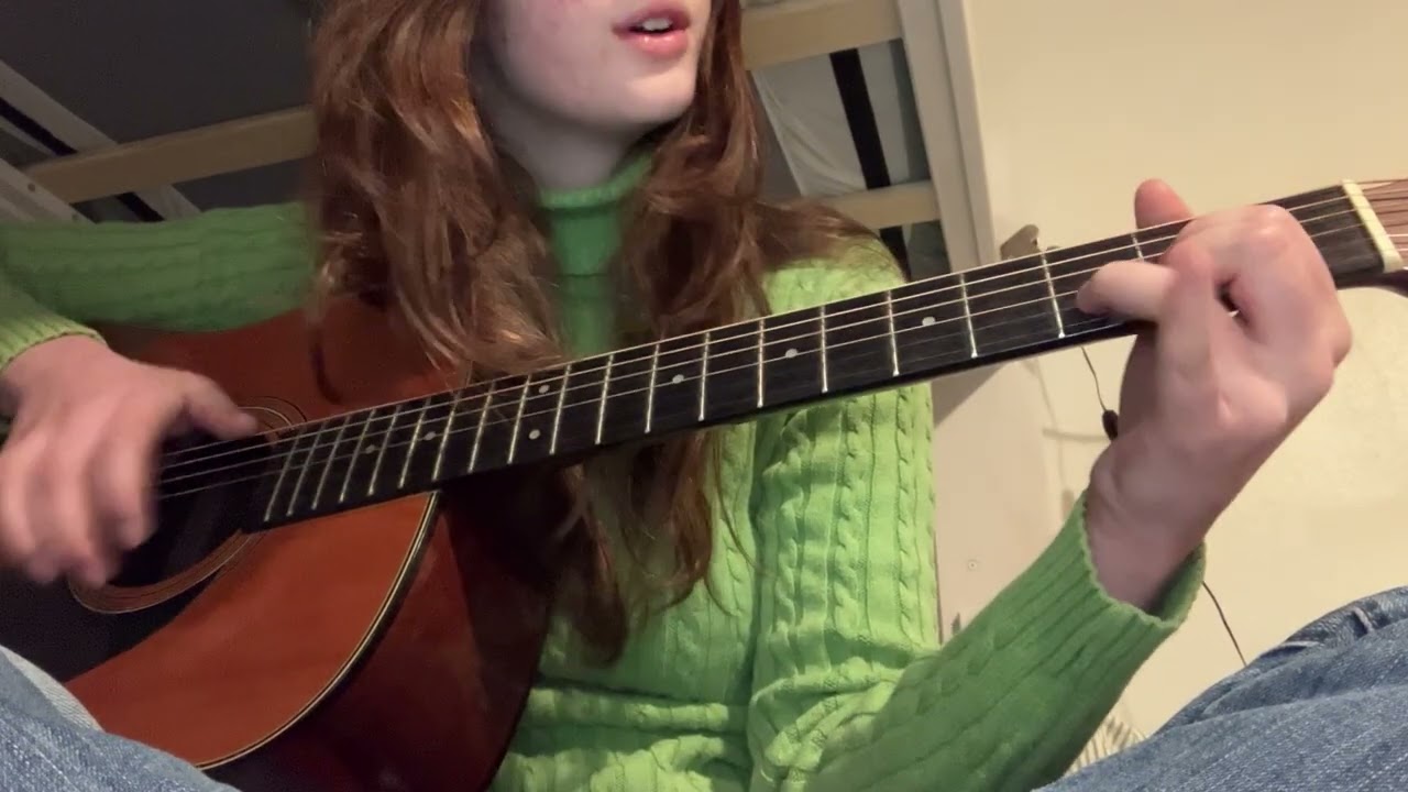 i play guitar and sing certainty by big thief