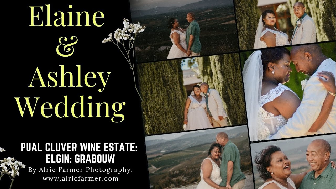Elaine and Ashley Elgin Wedding at Paul Cluver Wine Estate in Grabouw, Western Cape