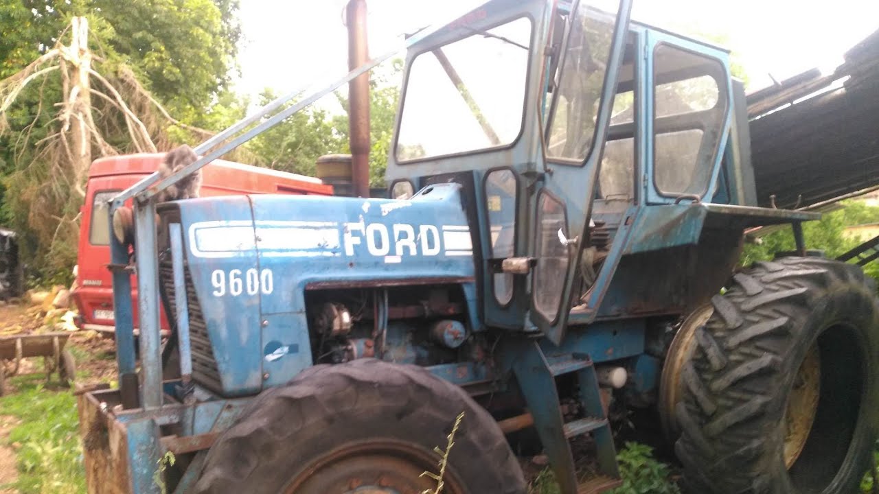 le démarrage du Ford 9600 😁