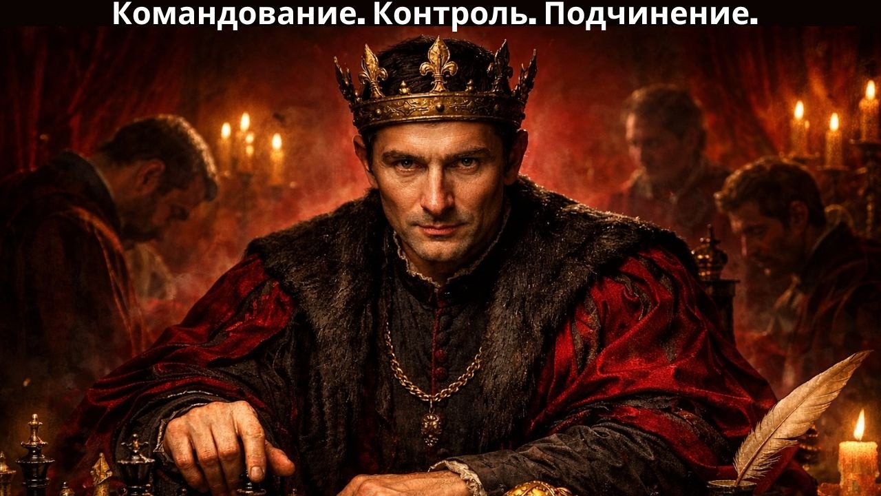 Макиавелли: командование, статус, власть и подчинение.
