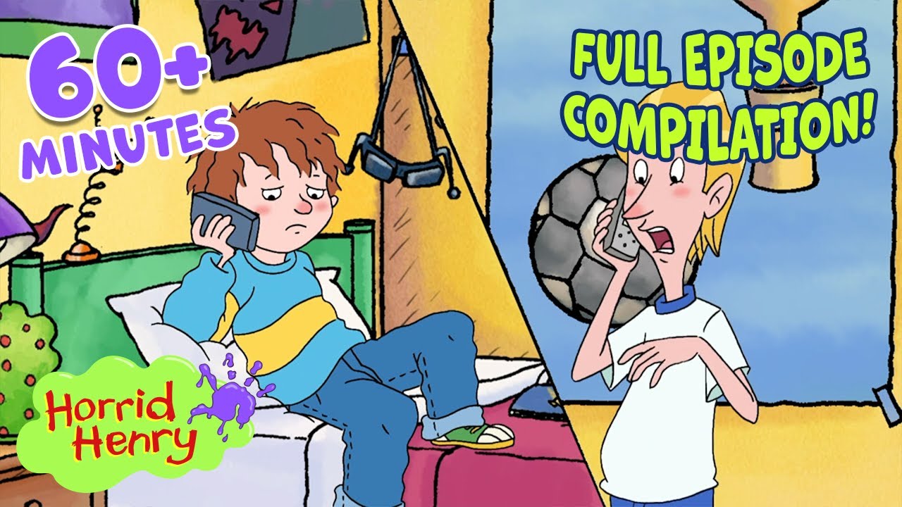 Unhappy Day MESS! Comic Book Chaos! | Horrid Henry FULL Episode Compilation | 60+ MINS