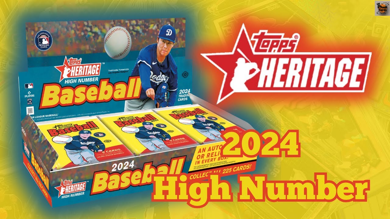 Я вернулся к Heritage 🔥🚨 Набор Heritage High Number Hobby Box 2024 года