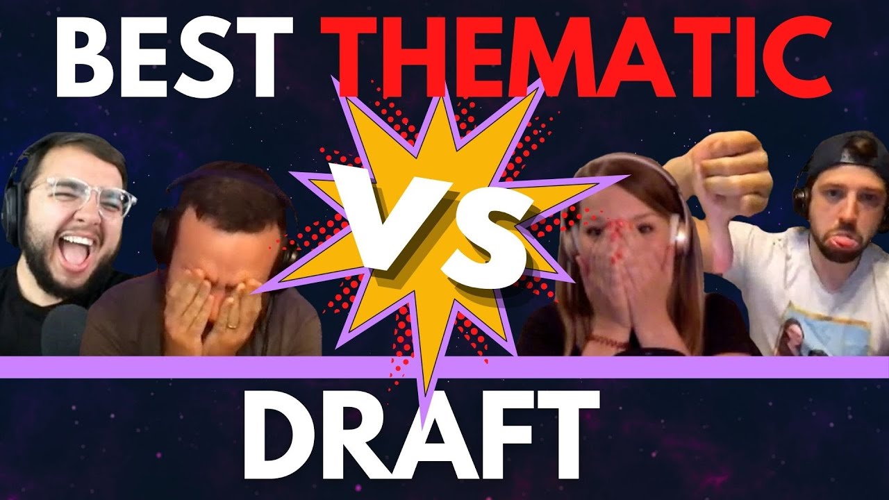 Best Thematic Board Games DRAFT with Foster The Meeple