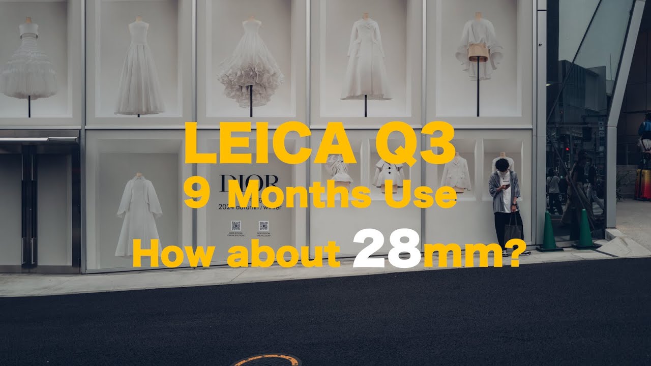 【28mm】LEICA Q3 9ヶ月使用レビュー POV Street Photography Tokyo Shibuya 【を語る】写真作例140枚