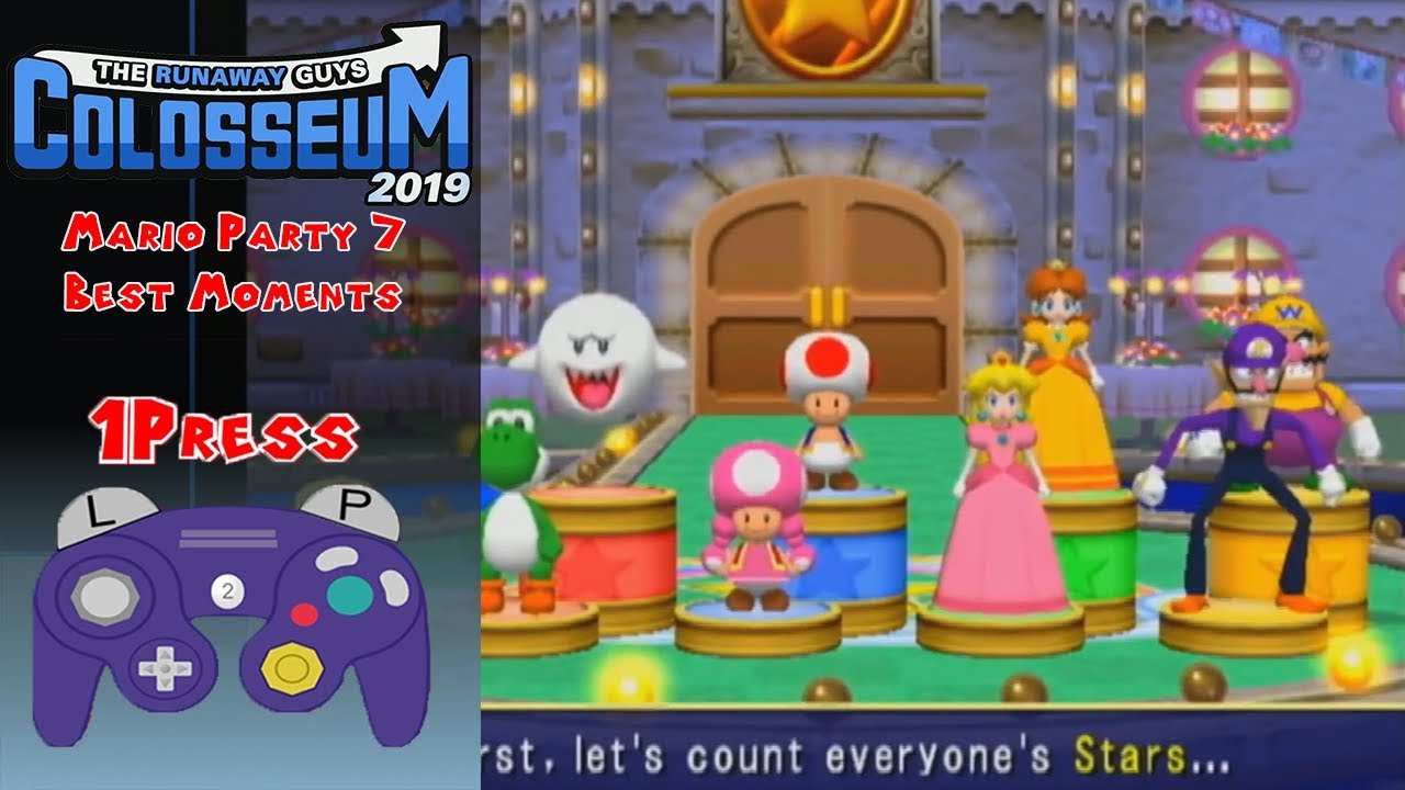 TheRunawayGuys Colosseum 2019 - Mario Party 7 Best Moments
