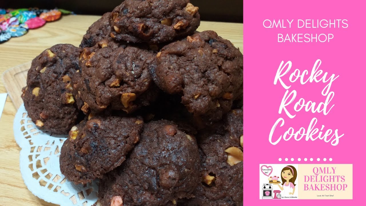 #127 How to Bake Rocky Road Cookies | Baking is my Passion! | QMLY Delights