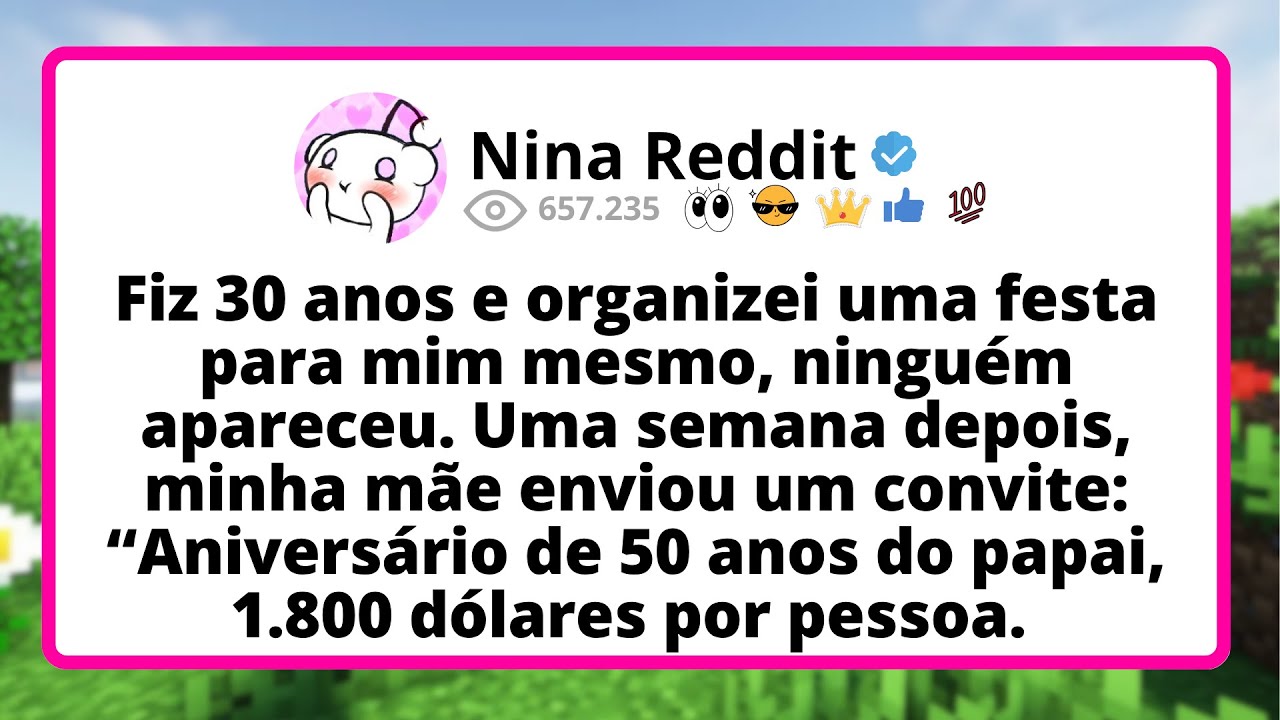 Fiz 30 ANOS e organizei uma festa para mim MESMO, ninguém apareceu. Uma SEMANA depois...