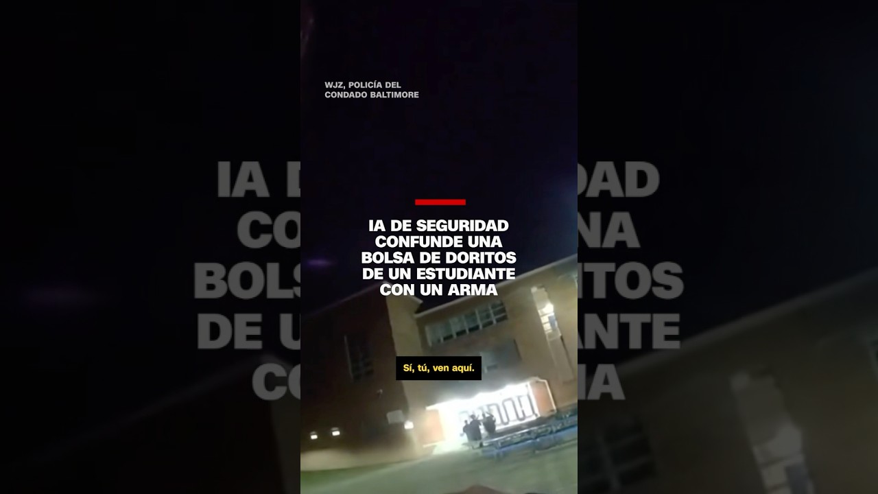 IA de seguridad confunde una bolsa de Doritos de un estudiante con un arma