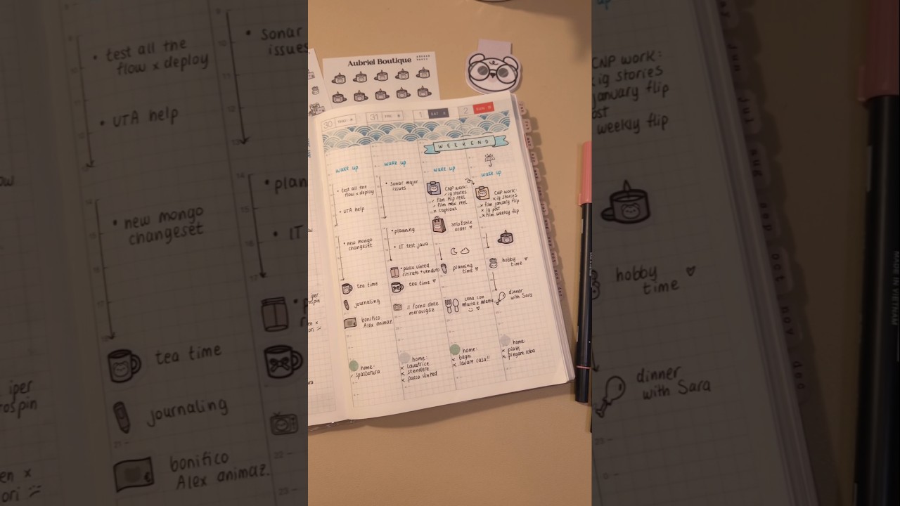Weekly Flip-through 📖✏️✨️