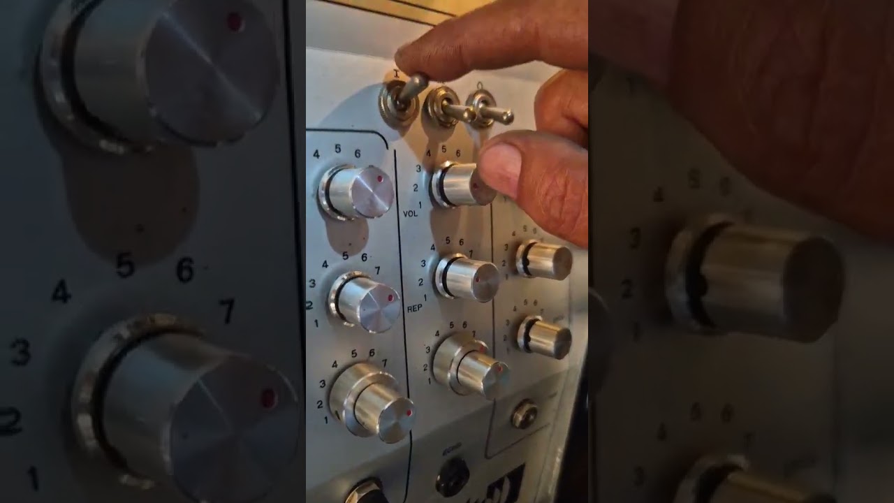 Vintage MONTARBO 453 Disc echo TEST !