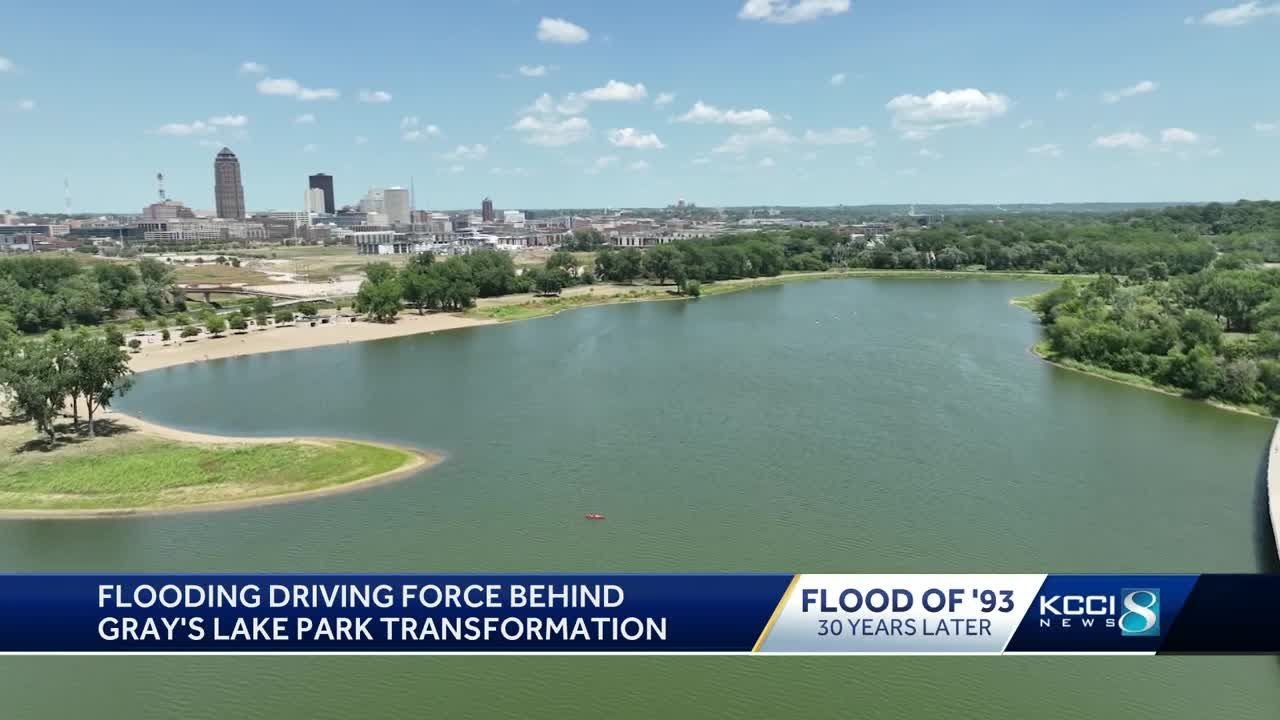 Flood of '93: Gray's Lake Park transformation