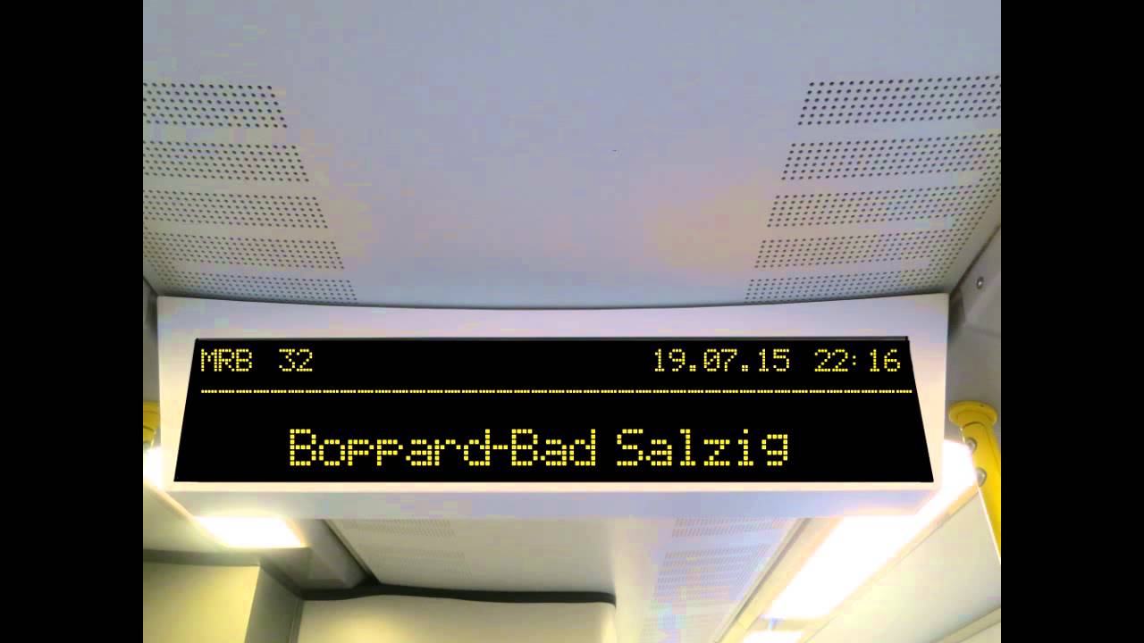 MRB Ansagen nach Koblenz Hbf