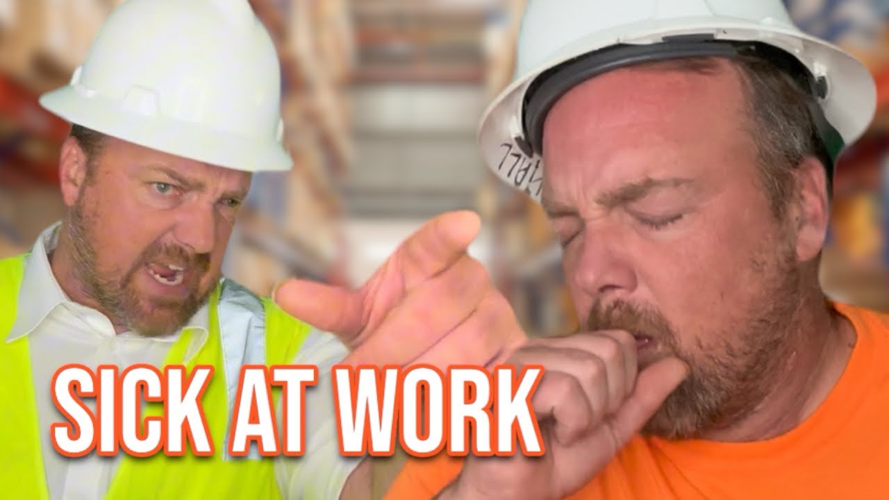 Being told you can’t go home sick at work