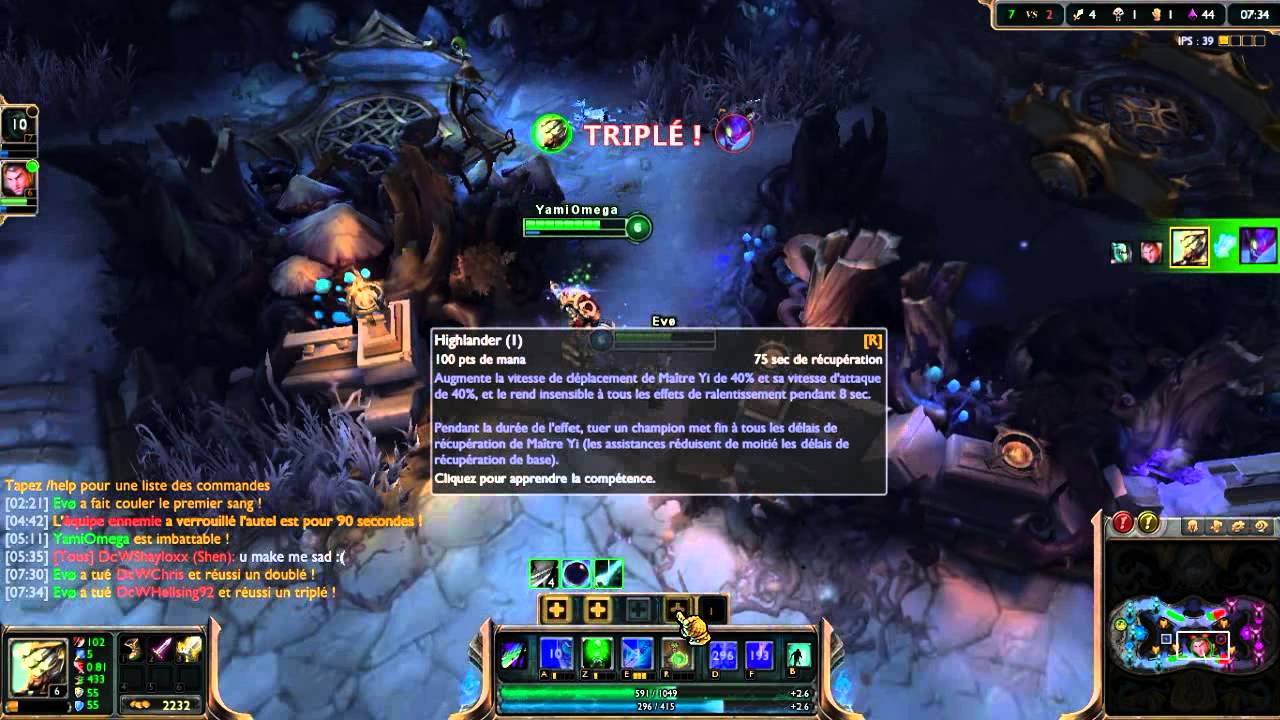 LoL- La for&ecirc;t tortur&eacute;e de Maitre Yi !