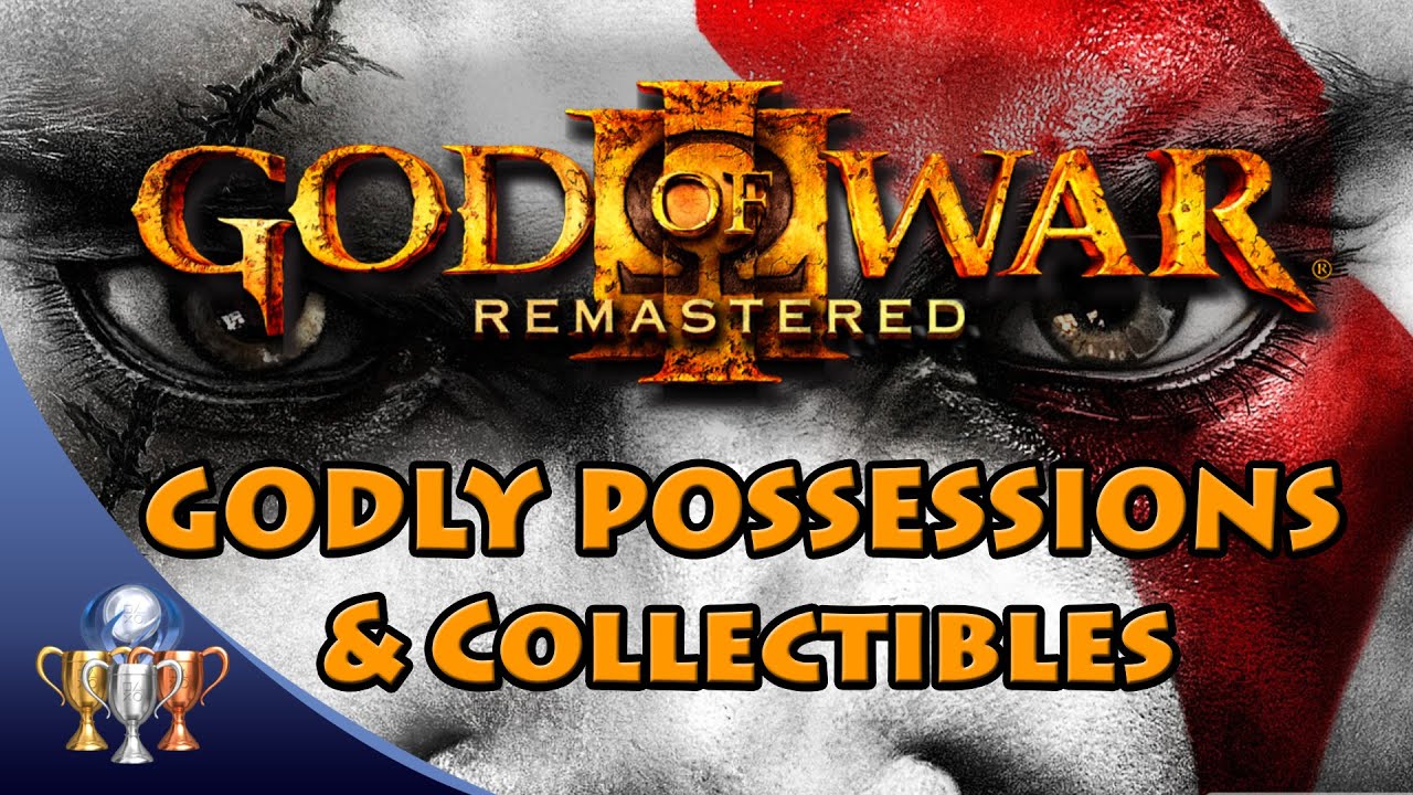 God of War 3 Remastered - All Godly Possessions, Gorgon Eyes, Phoenix Feathers & Minotaur Horns