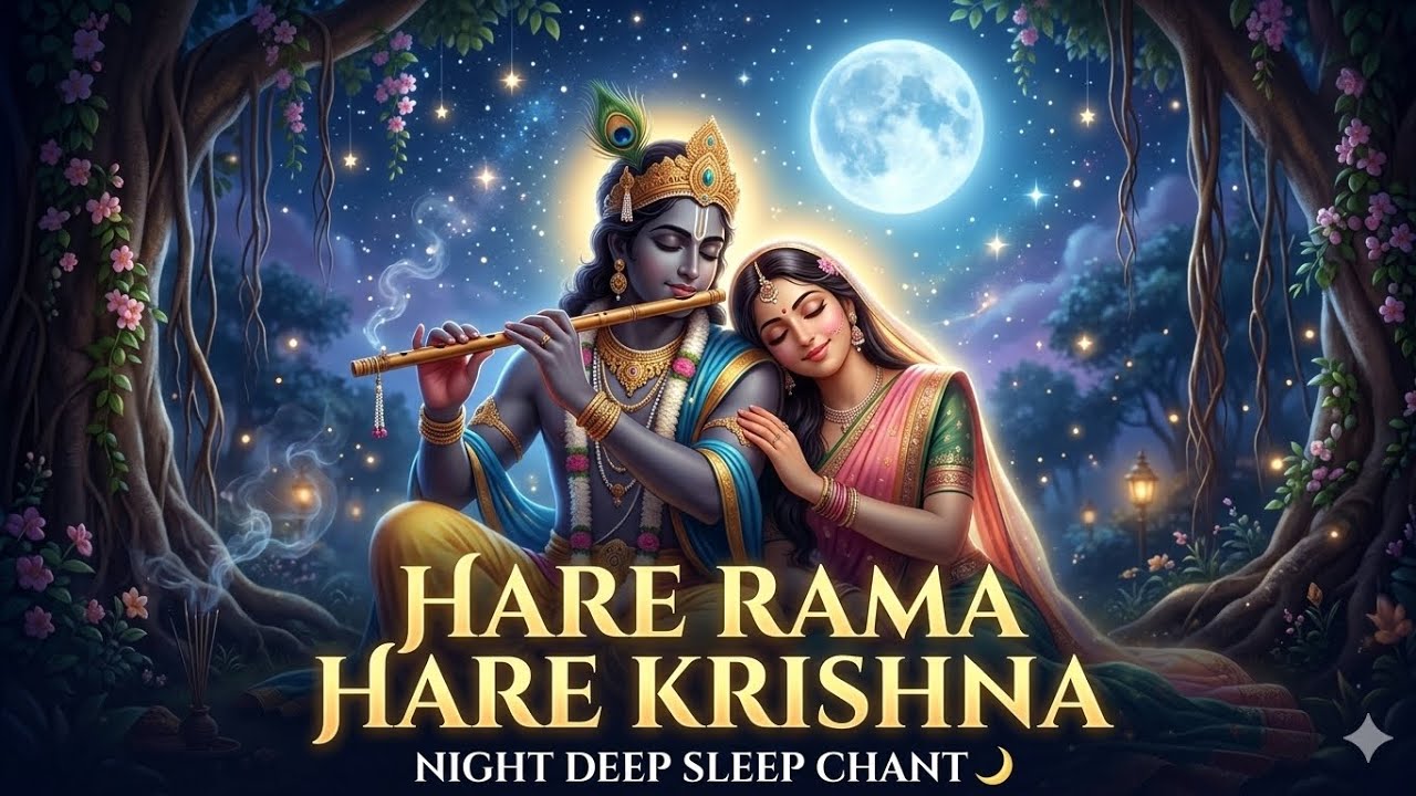 Hare Rama Hare Krishna Bhajan | हरे राम हरे कृष्ण | Divine Morning Bhajan | Radha Krishna Bhakti