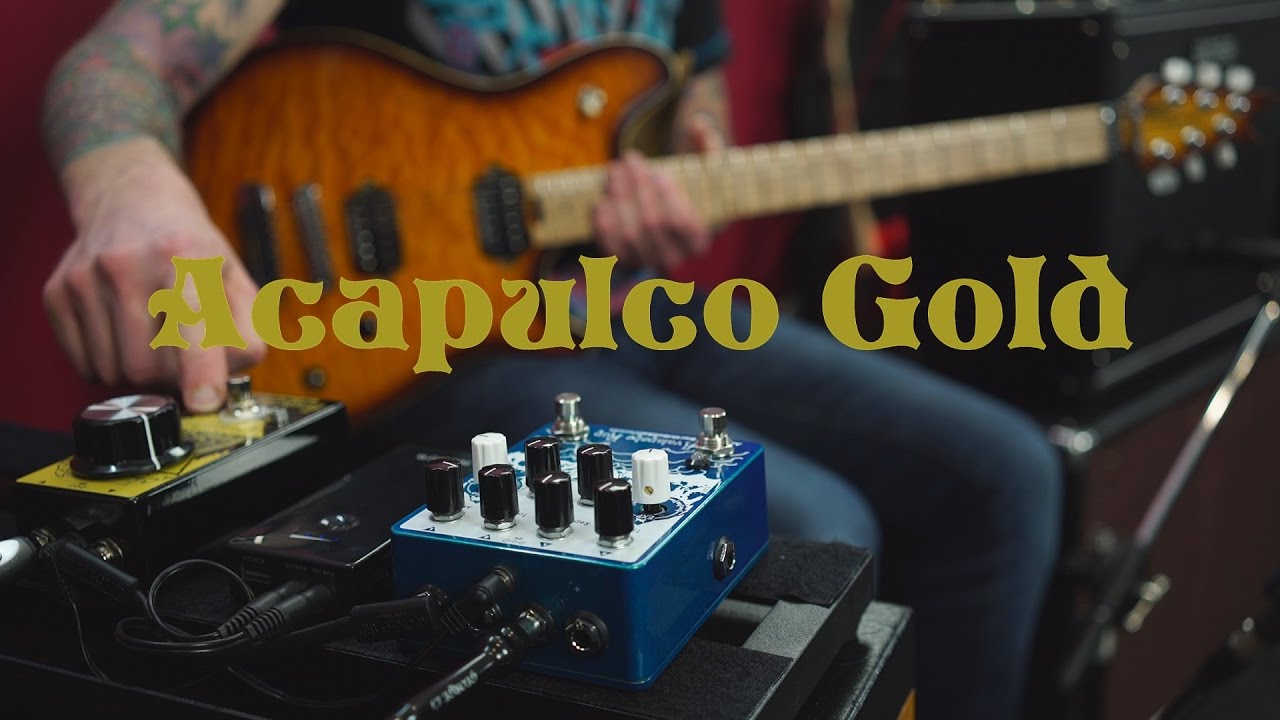 The ultimate one knob overdrive - Earthquaker Devices Acapulco Gold
