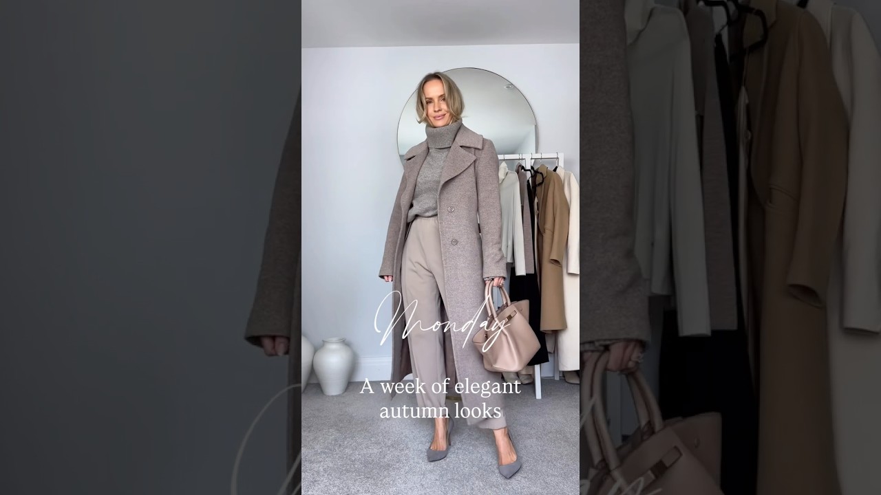 A week of elegant autumn looks 👌🏻