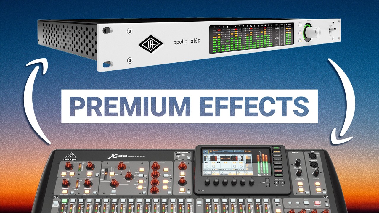Легендарный UAD звучит через Данте | Обзор Apollo x16D | 3 варианта использования с X32
